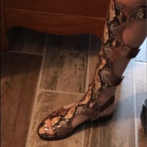 Stuart Weitzman gladiator sandals